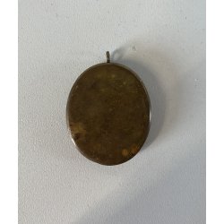 MEDAGLIONE TECA RELIQUIA ex Ossibus San Giuseppe Benedetto Cottolengo RELIGIOSO