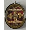 MEDAGLIONE TECA RELIQUIA ex Ossibus San Giuseppe Benedetto Cottolengo RELIGIOSO