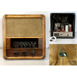 RARA RADIO a VALVOLE La Voce del Padrone 545 B COLUMBIA MarconiPhone '30/ '40