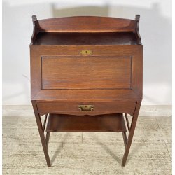 CREDENZA SCRITTOIO 1900 RIBALTA DISPENSA LEGNO SCRIVANIA VINTAGE TAVOLINO LAVORO