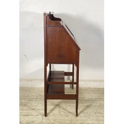 CREDENZA SCRITTOIO 1900 RIBALTA DISPENSA LEGNO SCRIVANIA VINTAGE TAVOLINO LAVORO