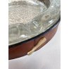 SVUOTA TASCHE VIDE POCHE CRISTALLO CUOIO LUXURY DESIGN MID CENTURY MODERN '70