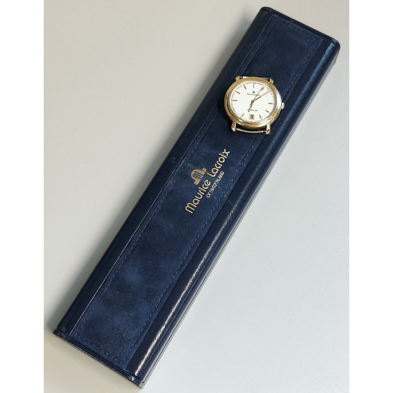 OROLOGIO POLSO DORATO UOMO Maurice Lacroix Les Classiques AUTOMATIC 68499 Date