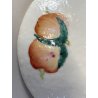 ANTICO PIATTO QUADRILOBATO ALZATA PORCELLANA CINESE FAMILLE ROSE XIX/XX sec