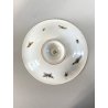 PICCOLA ALZATA PORCELLANA Rosenthal DECORO BOUQUET FIORI NASTRI  ø 16,5 cm '30