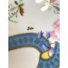 PICCOLA ALZATA PORCELLANA Rosenthal DECORO BOUQUET FIORI NASTRI  ø 16,5 cm '30