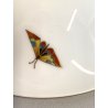 PICCOLA ALZATA PORCELLANA Rosenthal DECORO BOUQUET FIORI NASTRI  ø 16,5 cm '30