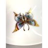 PICCOLA ALZATA PORCELLANA Rosenthal DECORO BOUQUET FIORI NASTRI  ø 16,5 cm '30