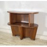 MOBILE CREDENZA ART DECÒ ANNI 30/40 CONSOLLE SCRITTOIO LEGNO RADICA LIBRERIA