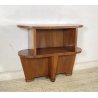 MOBILE CREDENZA ART DECÒ ANNI 30/40 CONSOLLE SCRITTOIO LEGNO RADICA LIBRERIA
