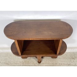 MOBILE CREDENZA ART DECÒ ANNI 30/40 CONSOLLE SCRITTOIO LEGNO RADICA LIBRERIA