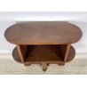 MOBILE CREDENZA ART DECÒ ANNI 30/40 CONSOLLE SCRITTOIO LEGNO RADICA LIBRERIA
