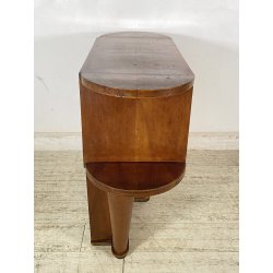 MOBILE CREDENZA ART DECÒ ANNI 30/40 CONSOLLE SCRITTOIO LEGNO RADICA LIBRERIA