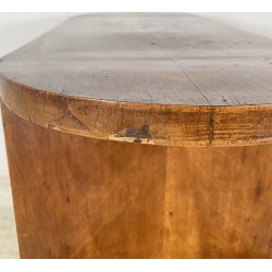 MOBILE CREDENZA ART DECÒ ANNI 30/40 CONSOLLE SCRITTOIO LEGNO RADICA LIBRERIA