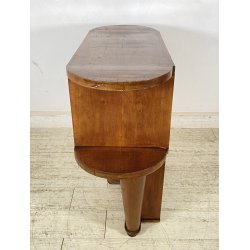 MOBILE CREDENZA ART DECÒ ANNI 30/40 CONSOLLE SCRITTOIO LEGNO RADICA LIBRERIA