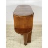 MOBILE CREDENZA ART DECÒ ANNI 30/40 CONSOLLE SCRITTOIO LEGNO RADICA LIBRERIA