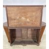 MOBILE CREDENZA ART DECÒ ANNI 30/40 CONSOLLE SCRITTOIO LEGNO RADICA LIBRERIA