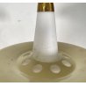 LAMPADA SOSPENSIONE DESIGN MID-CENTURY VETRO ANNI 50 METALLO LAMPADARIO SOFFITTO