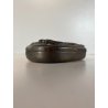 ANTICA SCATOLA TASCA METALLO ARGENTATO DECORO SBALZO PORTAGIOIE PORTATABACCO XIX