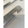 VINTAGE BAR COCKTAIL SET 6pz ATTR Silverfox PIEMME ACCIAIO DESIGN MODERNISTA '70