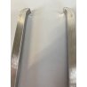 VINTAGE BAR COCKTAIL SET 6pz ATTR Silverfox PIEMME ACCIAIO DESIGN MODERNISTA '70
