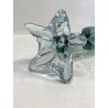 SCULTURA AIRONE Seguso Poli VETRO MURANO SOMMERSO BLU VERDE TRANSPARENTE H48cm