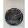 SVUOTATASCHE DESIGN MODERNISTA MARMO NERO VENATURE BIANCHE PORTACENERE ANNI '70