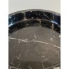 SVUOTATASCHE DESIGN MODERNISTA MARMO NERO VENATURE BIANCHE PORTACENERE ANNI '70