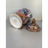 VASO GINGER CINESE con COPERCHIO PORCELLANA STILE Royal Satsuma 28 cm/h  '70