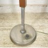 LAMPADA TERRA PIANTANA DESIGN ANNI 60 METALLO OTTONE VETRO FLOOR LAMP CASCATA