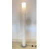 LAMPADA TERRA PLEXIGLASS PIANTANA DESIGN ANNI 70 METALLO CROMATO FLOOR LAMP