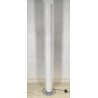 LAMPADA TERRA PLEXIGLASS PIANTANA DESIGN ANNI 70 METALLO CROMATO FLOOR LAMP