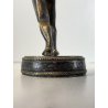 ANTICO BRONZO MINIATURA SCULTURA FAUNO DANZANTE GRAND TOUR Pompei  11,5cm/h '800