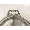 ANTICO VASSOIO PLACCATO ARGENTO EPNS 1910 Marina Britannica HMS Hermes MILITARIA