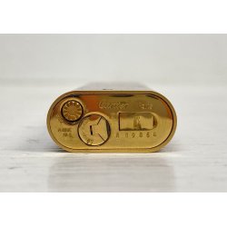 RARO ACCENDINO VINTAGE Cartier France LIGHTER MOD. Trinity BORDEAUX GOLD