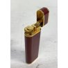 RARO ACCENDINO VINTAGE Cartier France LIGHTER MOD. Trinity BORDEAUX GOLD