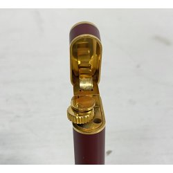 RARO ACCENDINO VINTAGE Cartier France LIGHTER MOD. Trinity BORDEAUX GOLD