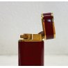RARO ACCENDINO VINTAGE Cartier France LIGHTER MOD. Trinity BORDEAUX GOLD