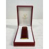 RARO ACCENDINO VINTAGE Cartier France LIGHTER MOD. Trinity BORDEAUX GOLD