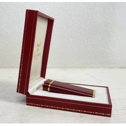 RARO ACCENDINO VINTAGE Cartier France LIGHTER MOD. Trinity BORDEAUX GOLD