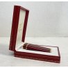 RARO ACCENDINO VINTAGE Cartier France LIGHTER MOD. Trinity BORDEAUX GOLD