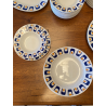 SERVIZIO PIATTI CERAMICA Diamondstone RICHARD GINORI Laveno 73pz Pop DIFETTI '60