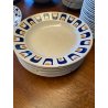 SERVIZIO PIATTI CERAMICA Diamondstone RICHARD GINORI Laveno 73pz Pop DIFETTI '60