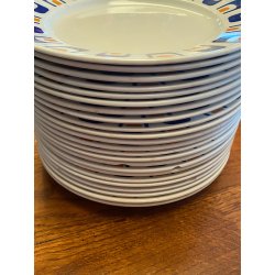 SERVIZIO PIATTI CERAMICA Diamondstone RICHARD GINORI Laveno 73pz Pop DIFETTI '60