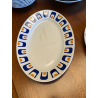 SERVIZIO PIATTI CERAMICA Diamondstone RICHARD GINORI Laveno 73pz Pop DIFETTI '60