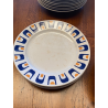SERVIZIO PIATTI CERAMICA Diamondstone RICHARD GINORI Laveno 73pz Pop DIFETTI '60