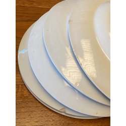 SERVIZIO PIATTI CERAMICA Diamondstone RICHARD GINORI Laveno 73pz Pop DIFETTI '60