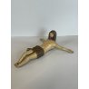 ANTICO PICCOLO CROCIFISSO CRISTO LEGNO GESSO EPOCA '800 SCULTURA RELIGIOSA CROCE