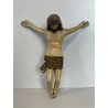 ANTICO PICCOLO CROCIFISSO CRISTO LEGNO GESSO EPOCA '800 SCULTURA RELIGIOSA CROCE