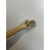 ANTICO PICCOLO CROCIFISSO CRISTO LEGNO GESSO EPOCA '800 SCULTURA RELIGIOSA CROCE